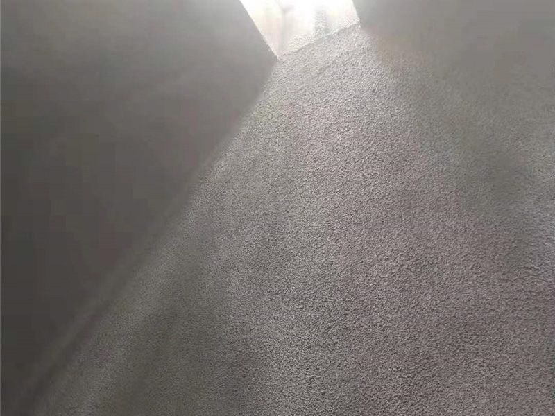高強耐磨料施工現(xiàn)場
